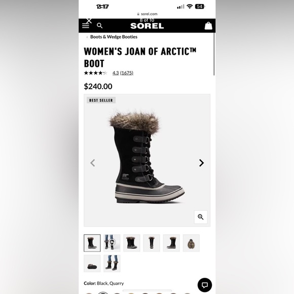 Joan of Artic Sorel Boots - Picture 8 of 10